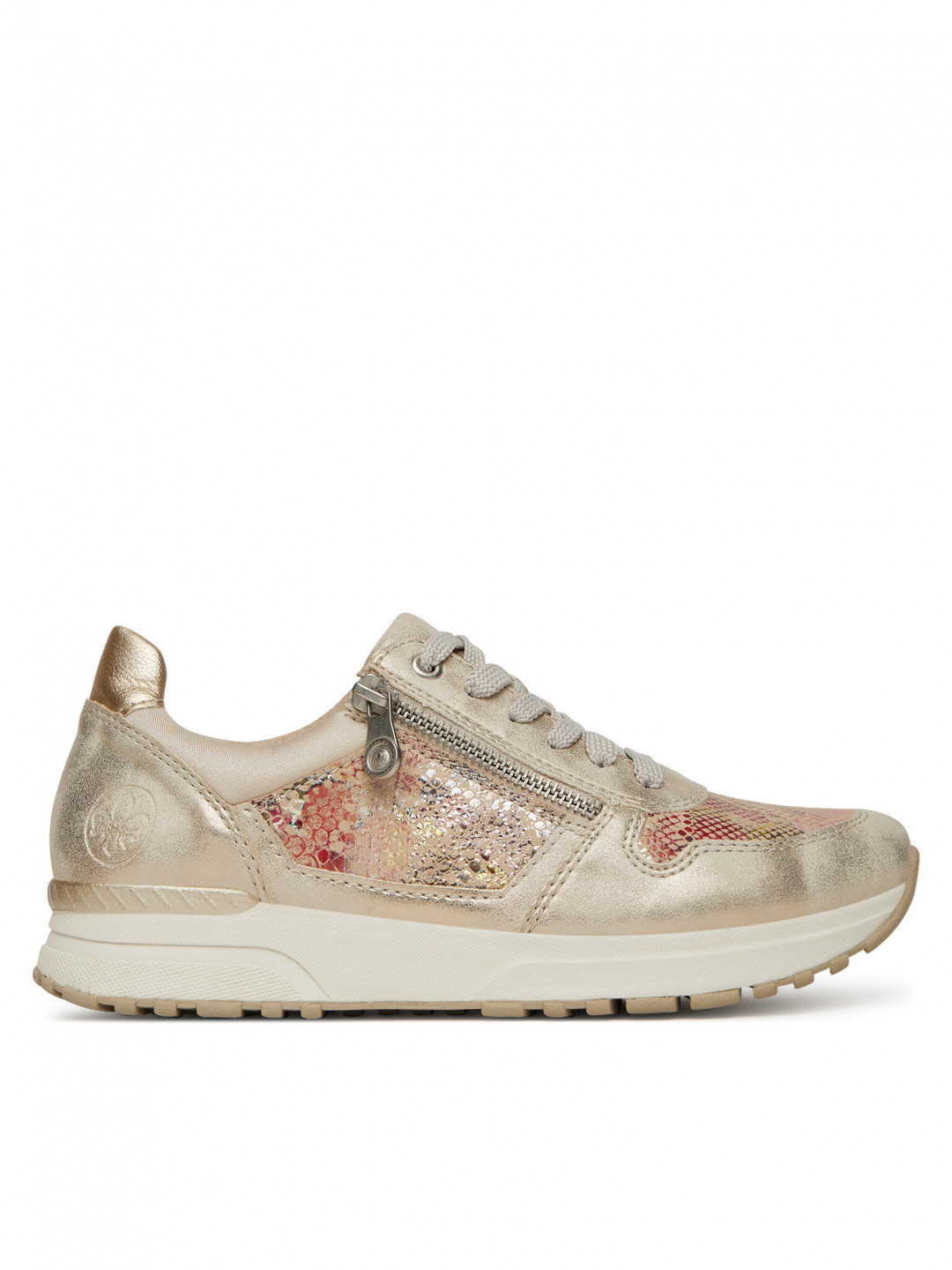 Rieker Sneakersy N7422-91 Béžová